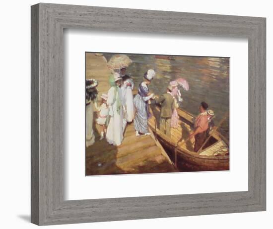 Ferry-Emanuel Phillips Fox-Framed Art Print