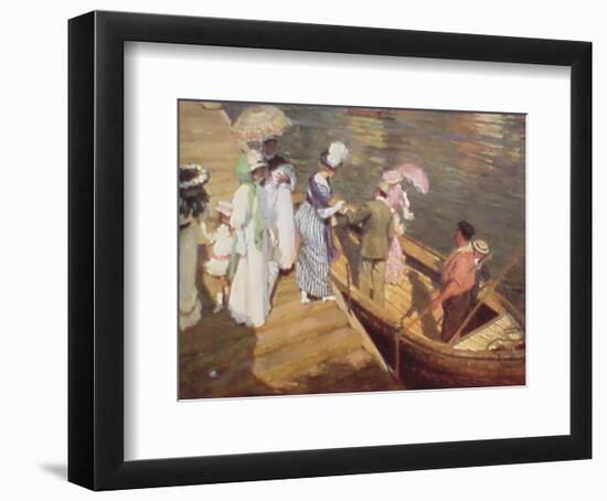 Ferry-Emanuel Phillips Fox-Framed Art Print