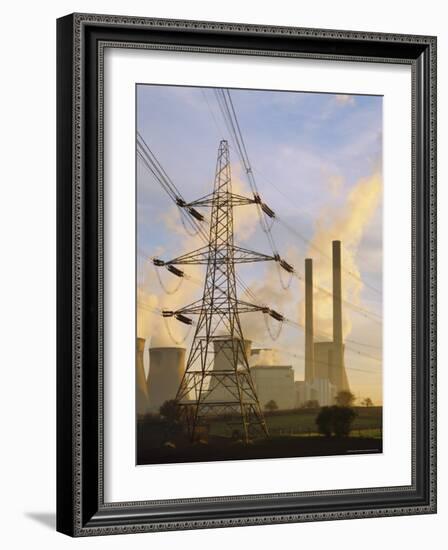 Ferrybridge Power Station, North Yorkshire, UK-Roy Rainford-Framed Photographic Print