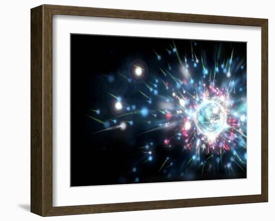 Fertilisation, Conceptual Artwork-Victor Habbick-Framed Photographic Print