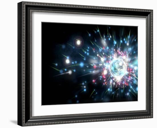 Fertilisation, Conceptual Artwork-Victor Habbick-Framed Photographic Print