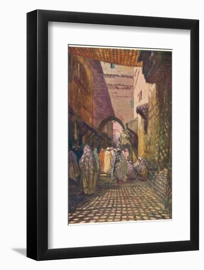 Fes (Or Fez) - Street Scene-null-Framed Photographic Print