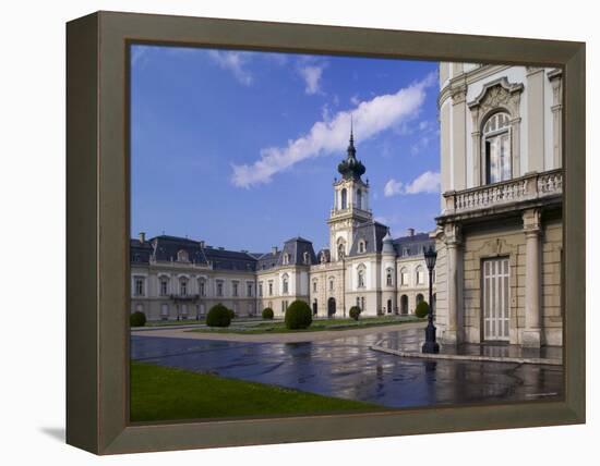 Festetics Palace, Keszthely, Lake Balaton Region, Hungary-Walter Bibikow-Framed Premier Image Canvas