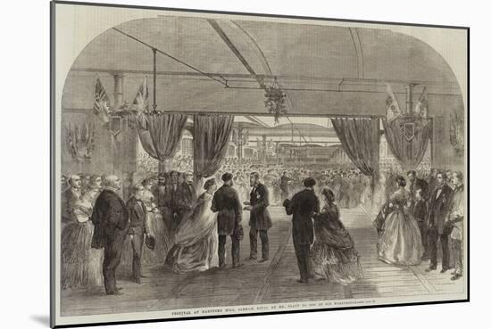 Festival at Hartford Mill, Oldham, Given by Mr Platt to 8000 of His Workpeople-null-Mounted Giclee Print