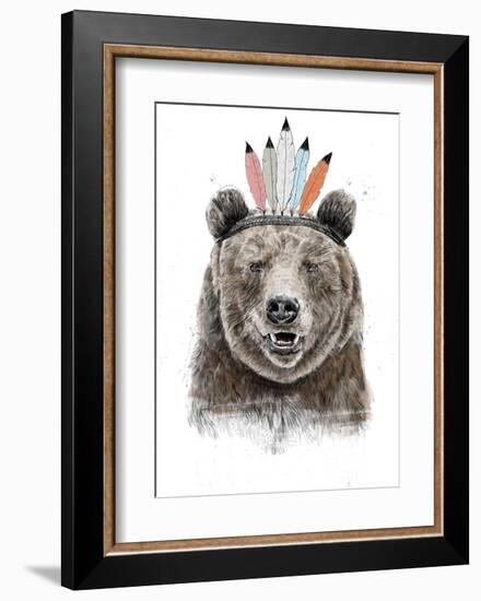 Festival Bear-Balazs Solti-Framed Art Print