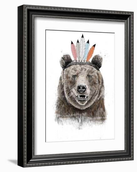 Festival Bear-Balazs Solti-Framed Art Print