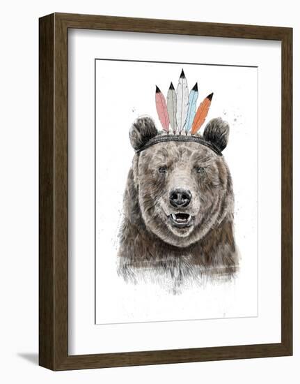 Festival Bear-Balazs Solti-Framed Art Print