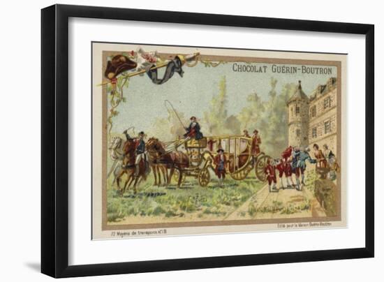 Festival Coach-null-Framed Giclee Print