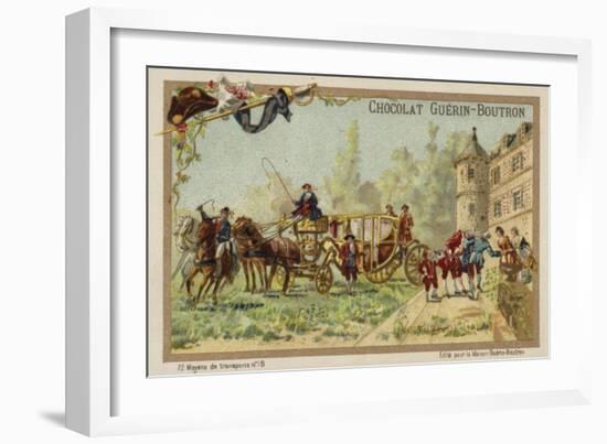 Festival Coach-null-Framed Giclee Print