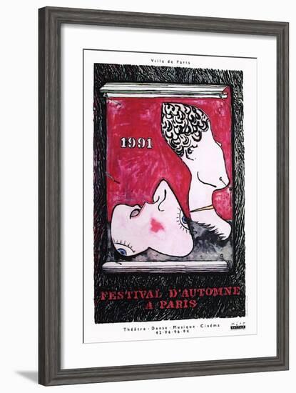 Festival D'Automne-Jasper Johns-Framed Collectable Print