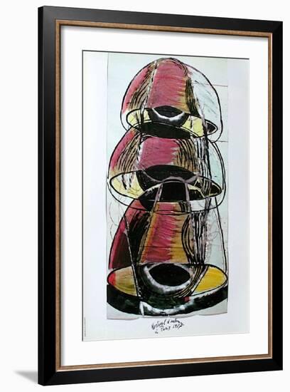 Festival D'Automne-Mario Merz-Framed Collectable Print