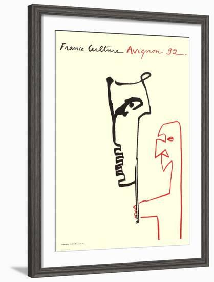 Festival D'Avignon 1992-Valère Novarina-Framed Collectable Print