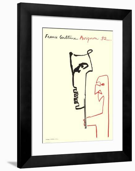 Festival D'Avignon 1992-Valère Novarina-Framed Collectable Print