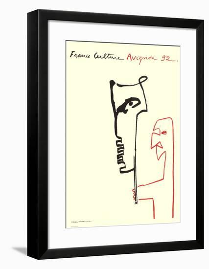 Festival D'Avignon 1992-Valère Novarina-Framed Collectable Print