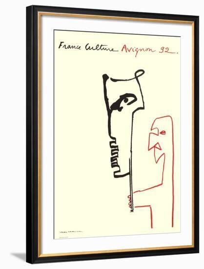 Festival D'Avignon 1992-Valère Novarina-Framed Collectable Print