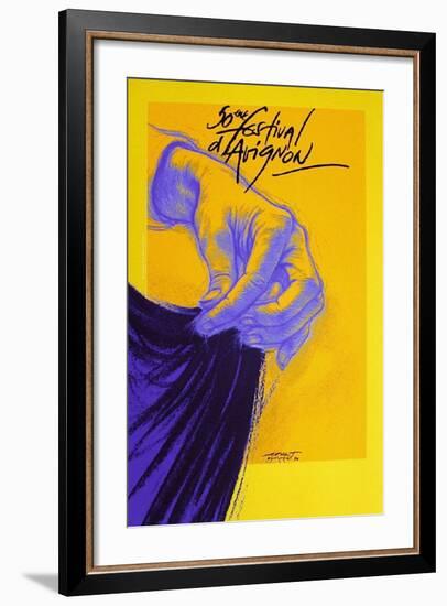 Festival d'Avignon 1996-Ernest Pignon-Ernest-Framed Collectable Print