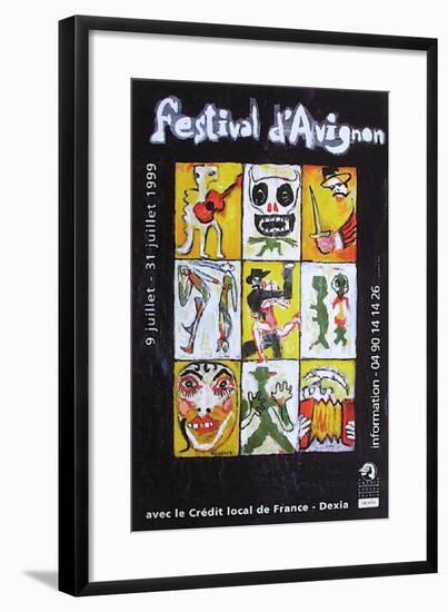 Festival D'Avignon 1999-Ricardo Mosner-Framed Collectable Print