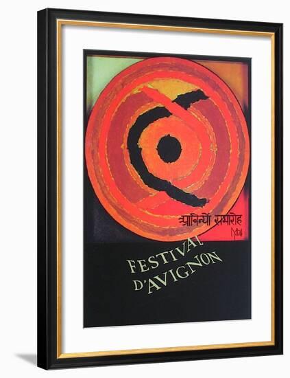 Festival d'Avignon-Sayed Haider Raza-Framed Collectable Print
