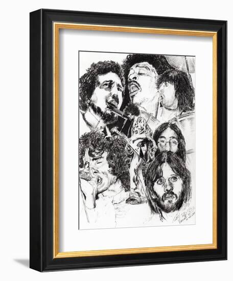 Festival Icons, 2010-Vincent Alexander Booth-Framed Giclee Print