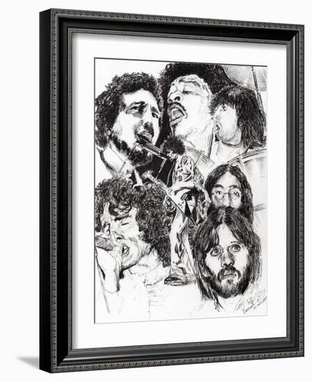 Festival Icons, 2010-Vincent Alexander Booth-Framed Giclee Print