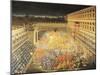 Festival in Honour of Queen Christina of Sweden at the Palazzo Barberini-Filippo Lauri-Mounted Giclee Print