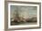 Festival in the Harbour of Honfleur, 1858-Eugene Louis Boudin-Framed Giclee Print