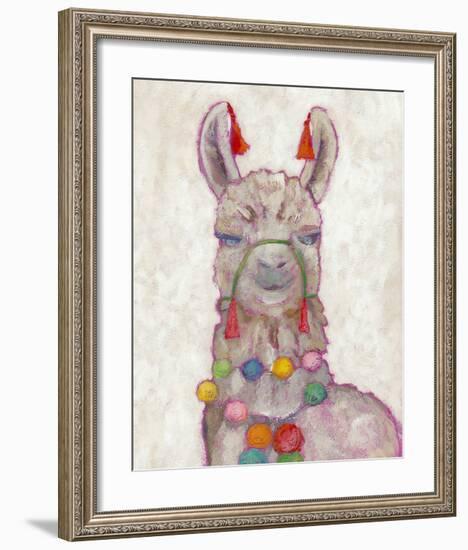 Festival Llama I-Chariklia Zarris-Framed Art Print