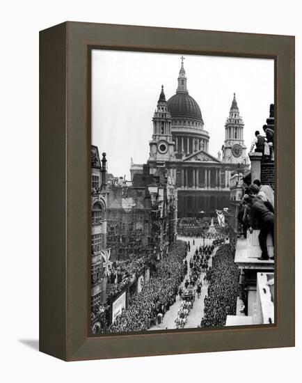 Festival of Britain, 1951-George Greenwell-Framed Premier Image Canvas