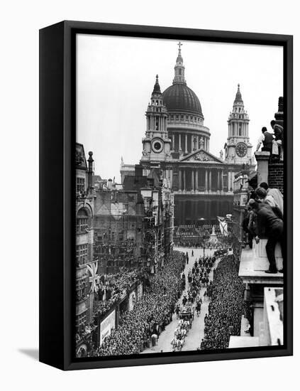 Festival of Britain, 1951-George Greenwell-Framed Premier Image Canvas