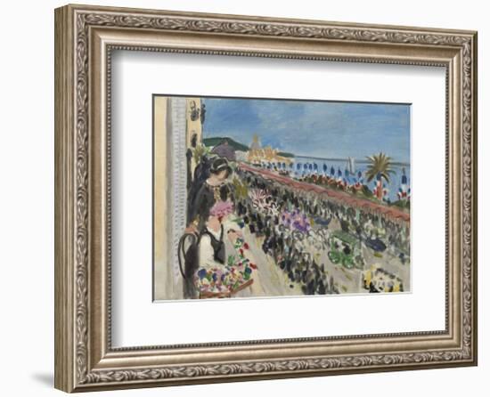 Festival of Flowers, Nice (Fete des fleurs), 1923-Henri Matisse-Framed Art Print