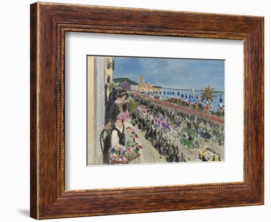 Festival of Flowers, Nice (Fete des fleurs), 1923-Henri Matisse-Framed Art Print