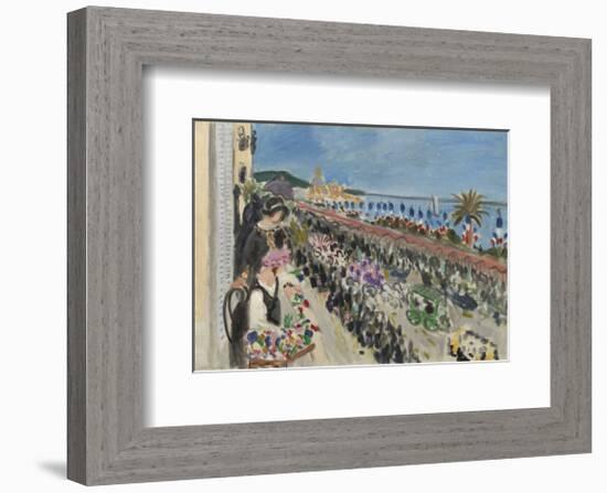 Festival of Flowers, Nice (Fete des fleurs), 1923-Henri Matisse-Framed Art Print