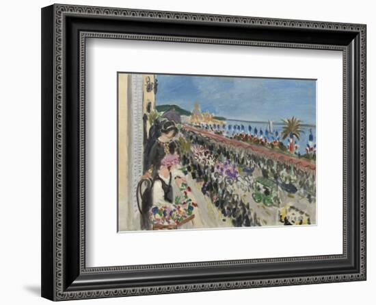 Festival of Flowers, Nice (Fete des fleurs), 1923-Henri Matisse-Framed Art Print