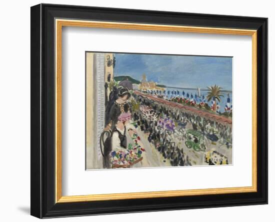 Festival of Flowers, Nice (Fete des fleurs), 1923-Henri Matisse-Framed Art Print