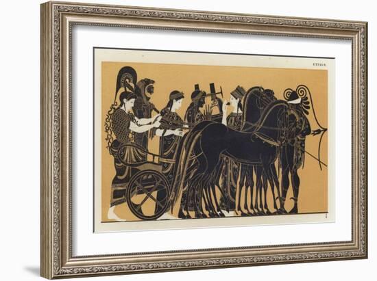 Festival of Hercules-null-Framed Giclee Print
