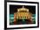 Festival of Lights, Berlin Theatre at Gendarmenmarkt, Berlin, Germany-null-Framed Art Print