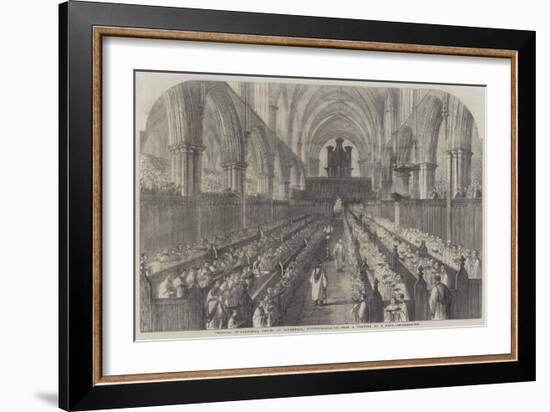 Festival of Parochial Choirs at Southwell, Nottinghamshire-Samuel Read-Framed Giclee Print