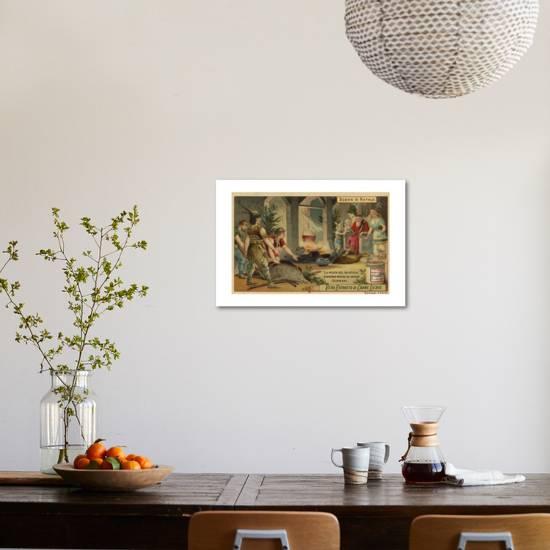 Festival Of The Winter Solstice In Ancient Germany Giclee Print Art Com