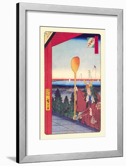 Festival-Ando Hiroshige-Framed Art Print