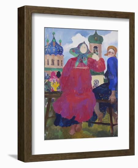 Festive Day-Philippe Maliavine-Framed Giclee Print