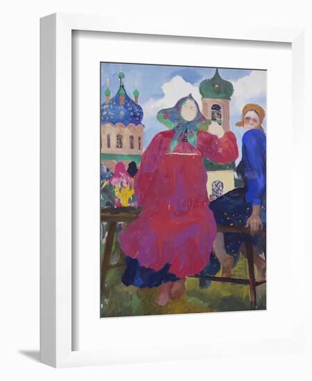 Festive Day-Philippe Maliavine-Framed Giclee Print