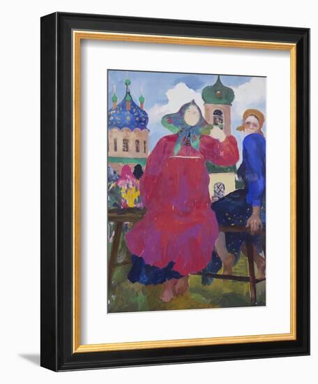 Festive Day-Philippe Maliavine-Framed Giclee Print