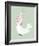 Festive Dove-Clara Wells-Framed Giclee Print