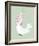 Festive Dove-Clara Wells-Framed Giclee Print