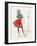 Festive Fashion I-Anne Tavoletti-Framed Art Print