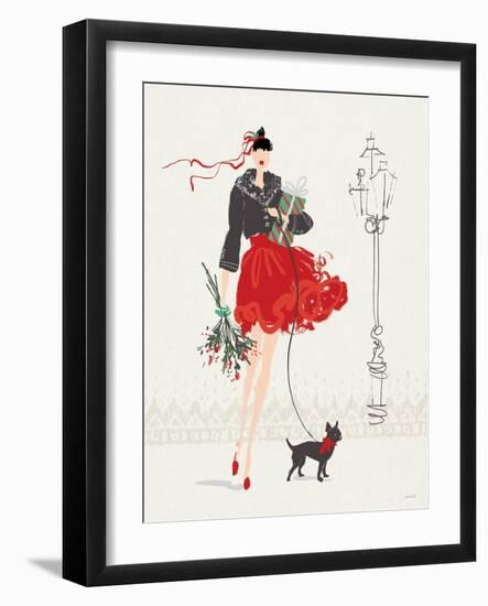 Festive Fashion IV-Anne Tavoletti-Framed Art Print