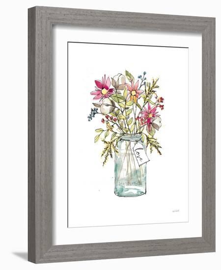 Festive Foliage II Summer-Anne Tavoletti-Framed Art Print