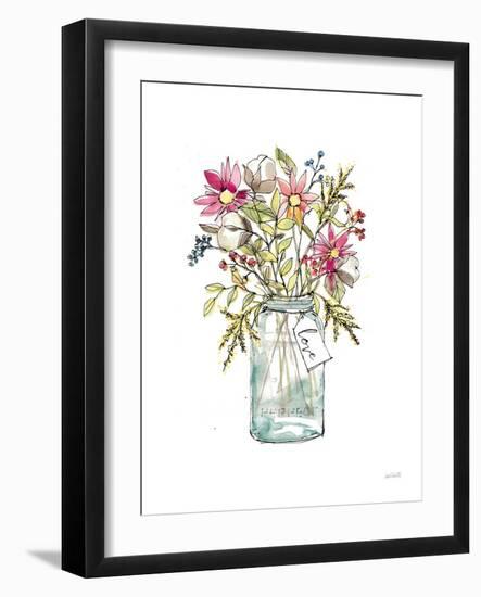 Festive Foliage II Summer-Anne Tavoletti-Framed Art Print