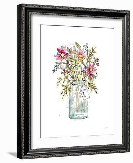 Festive Foliage II Summer-Anne Tavoletti-Framed Art Print