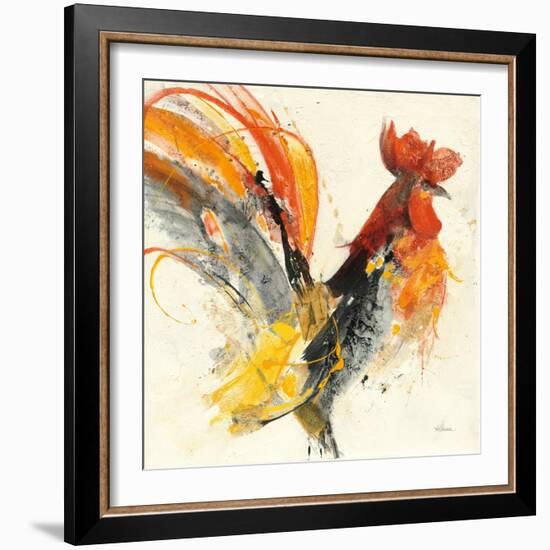 Festive Rooster I-Albena Hristova-Framed Art Print